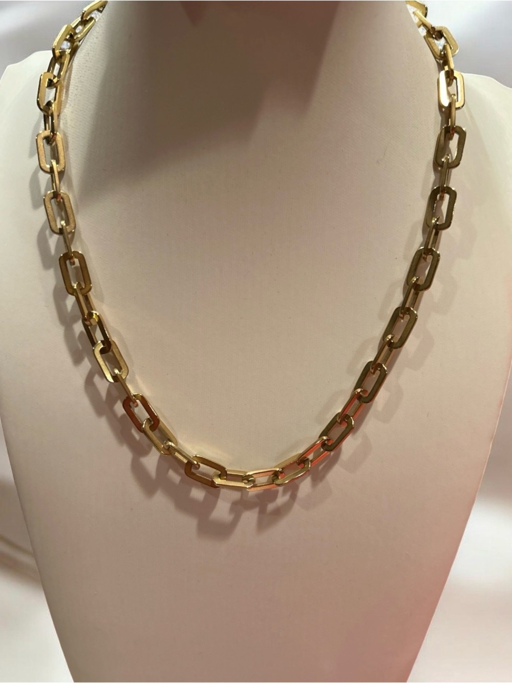 HJANE Gold Link Chain Necklace - Hypoallergenic & Water Resistant